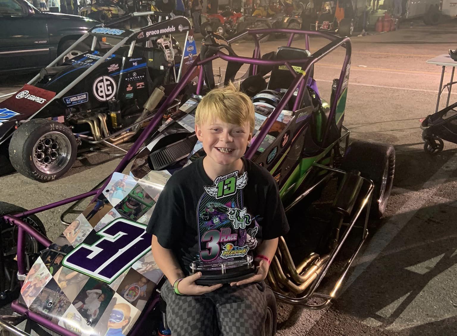 A 12-Year Old Racing Champion—AJ Luttmer