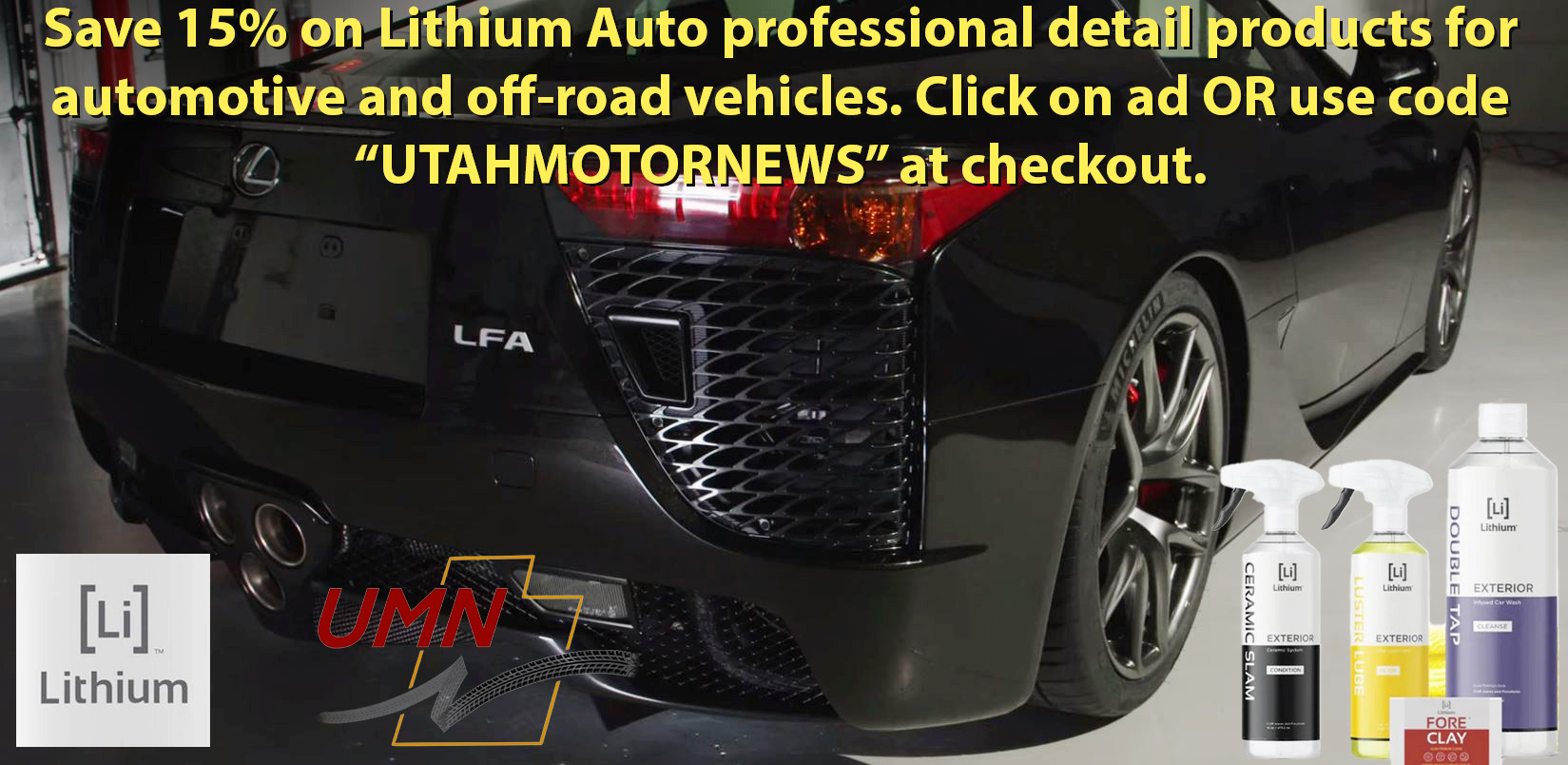 Lithium Auto Care Product Discount